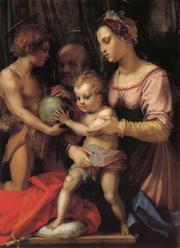 Andrea del Sarto Holy Family with St. John young China oil painting art